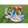 Детский надувной бассейн BESTWAY КОНФЕТКА 91х91х89 см, с навесом, 26 л, от 2 лет 52270 BW