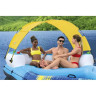Надувной плот-остров BESTWAY ЛЕТНИЙ ОАЗИС с навесом, 320х198см 43645 BW